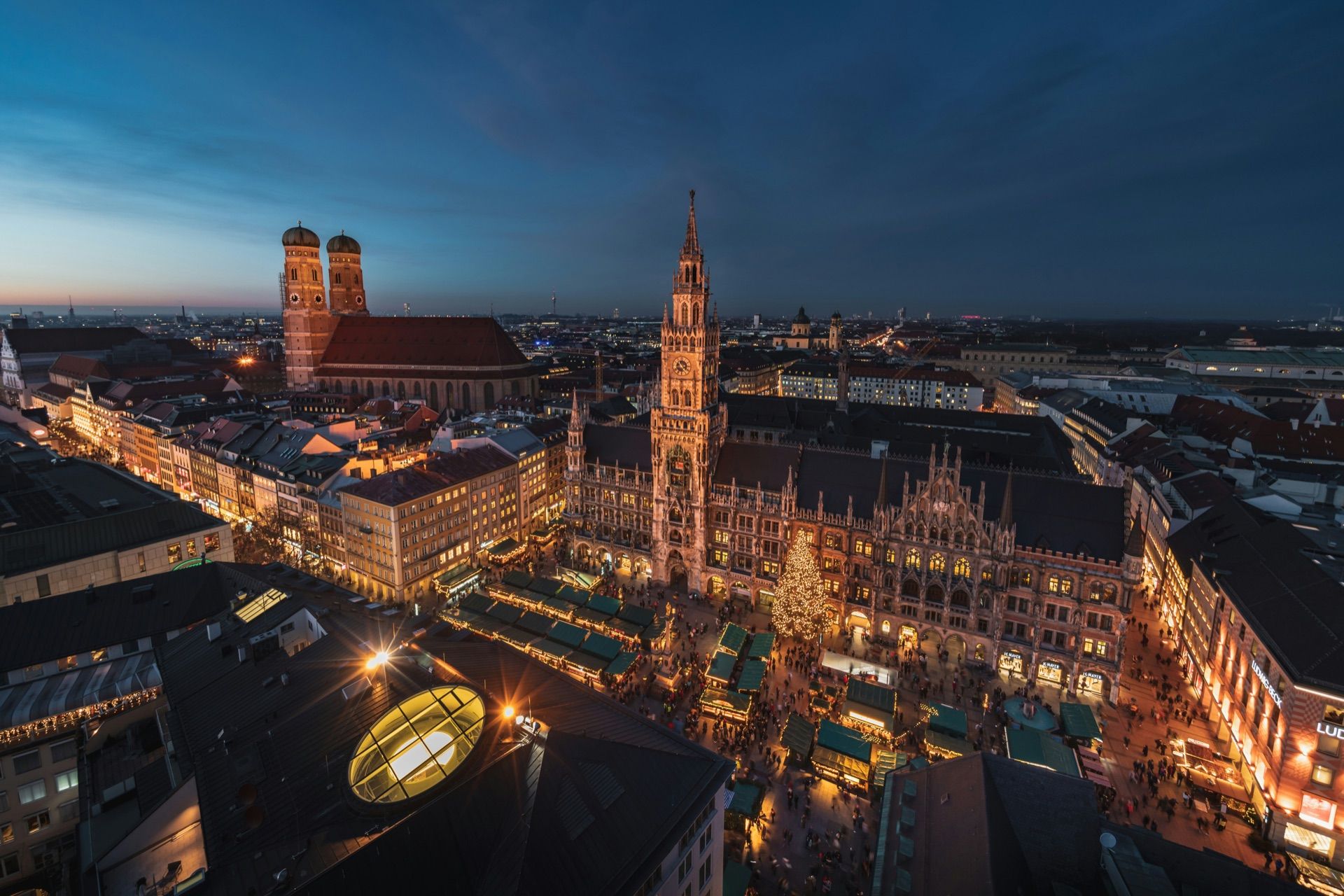 München bei Nacht